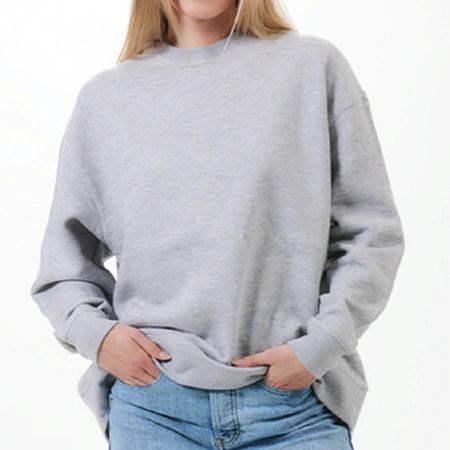 U.S. Apparel UFL2192 Snuggly Fleece Oversized Crew UA2192