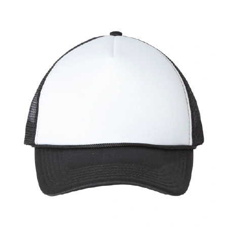 Valucap Foam Mesh-Back Trucker Cap - VC700 with DTF printed logo only