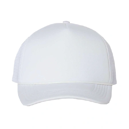Valucap Foam Mesh-Back Trucker Cap - VC700 with DTF printed logo only