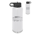 40 oz Water Bottle with Lid / Straw