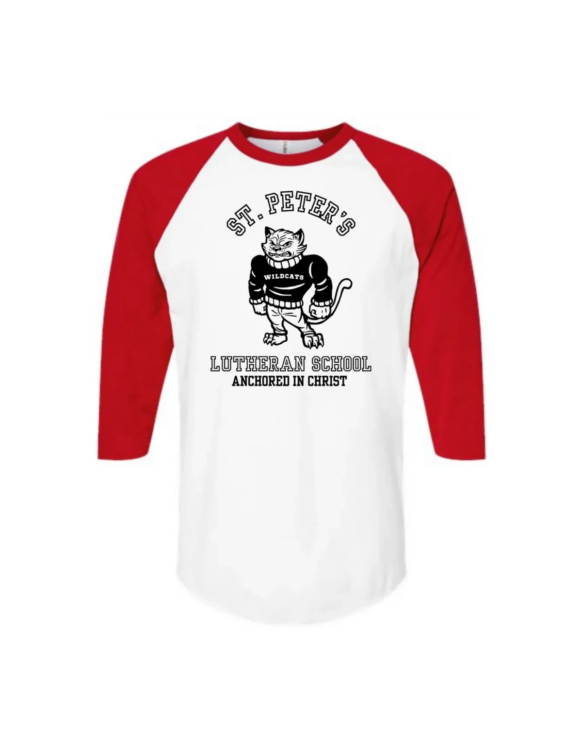 BELLA+CANVAS® 3200Y Youth 3/4 Sleeve Baseball Tee-logo 2
