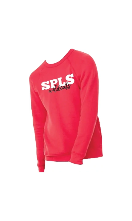 Bella Canvas Crewneck Red Adult / Youth-logo 1