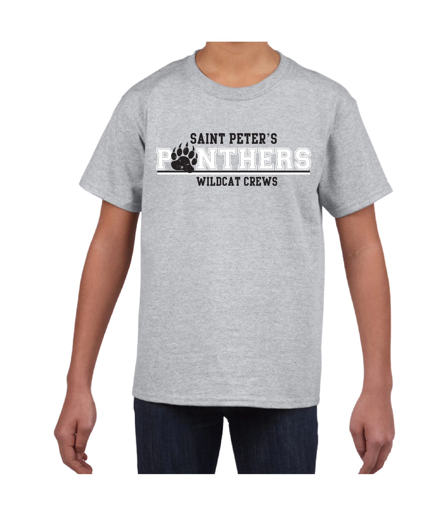 Gildan® 5000 Heavy Cotton™ Adult & Youth T-Shirt Sport Grey