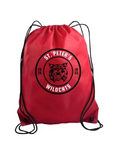 Liberty Bags 8886 Value Drawstring Backpack-logo 6B