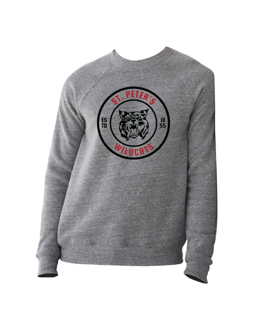 Bella Canvas Crewneck Grey Adult / Youth-logo 6A