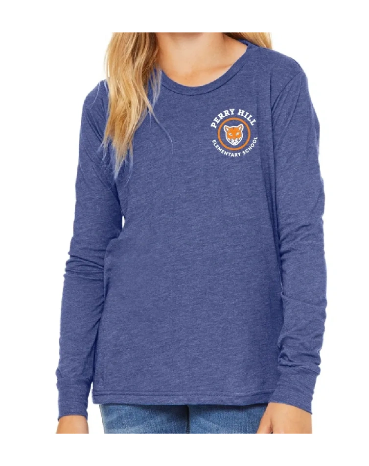 BELLA+CANVAS® 3501Y Youth Jersey Long Sleeve Tee