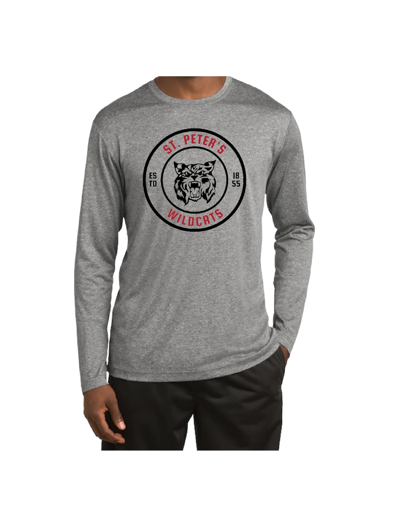 Sport-Tek® Long Sleeve PosiCharge® Competitor™ Tee-logo 6A