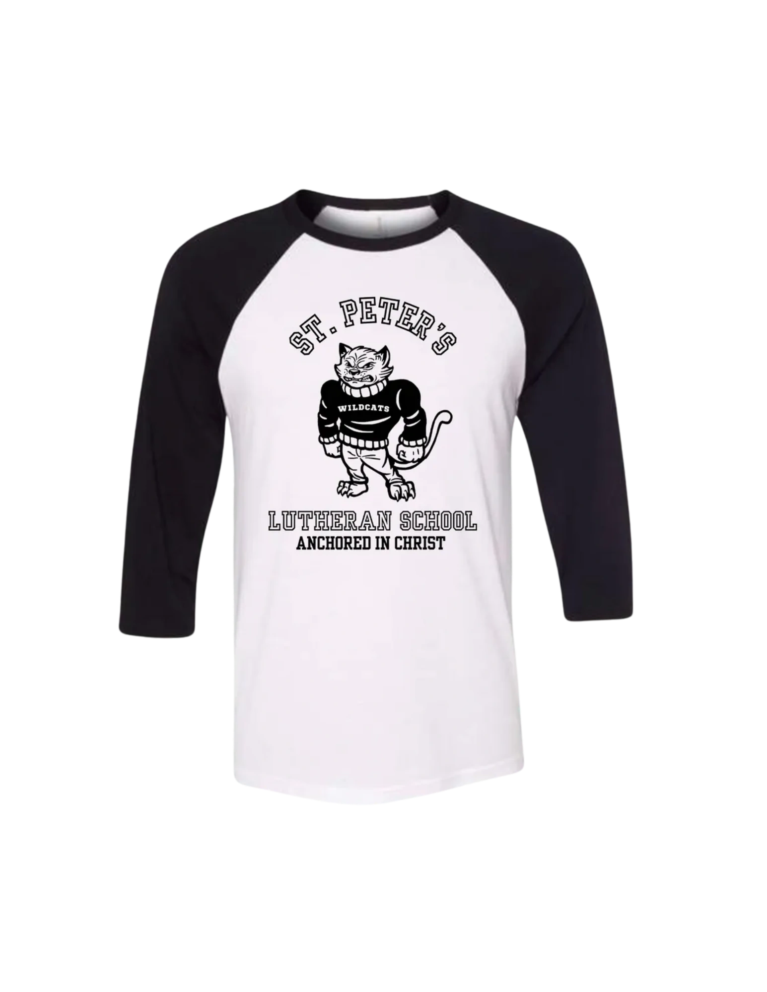 BELLA+CANVAS® 3200Y Youth 3/4 Sleeve Baseball Tee-logo 2