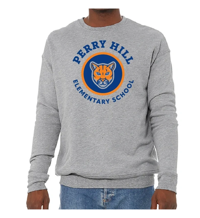 BELLA+CANVAS® 3945 Unisex Sponge Fleece Drop Shoulder Sweatshirt